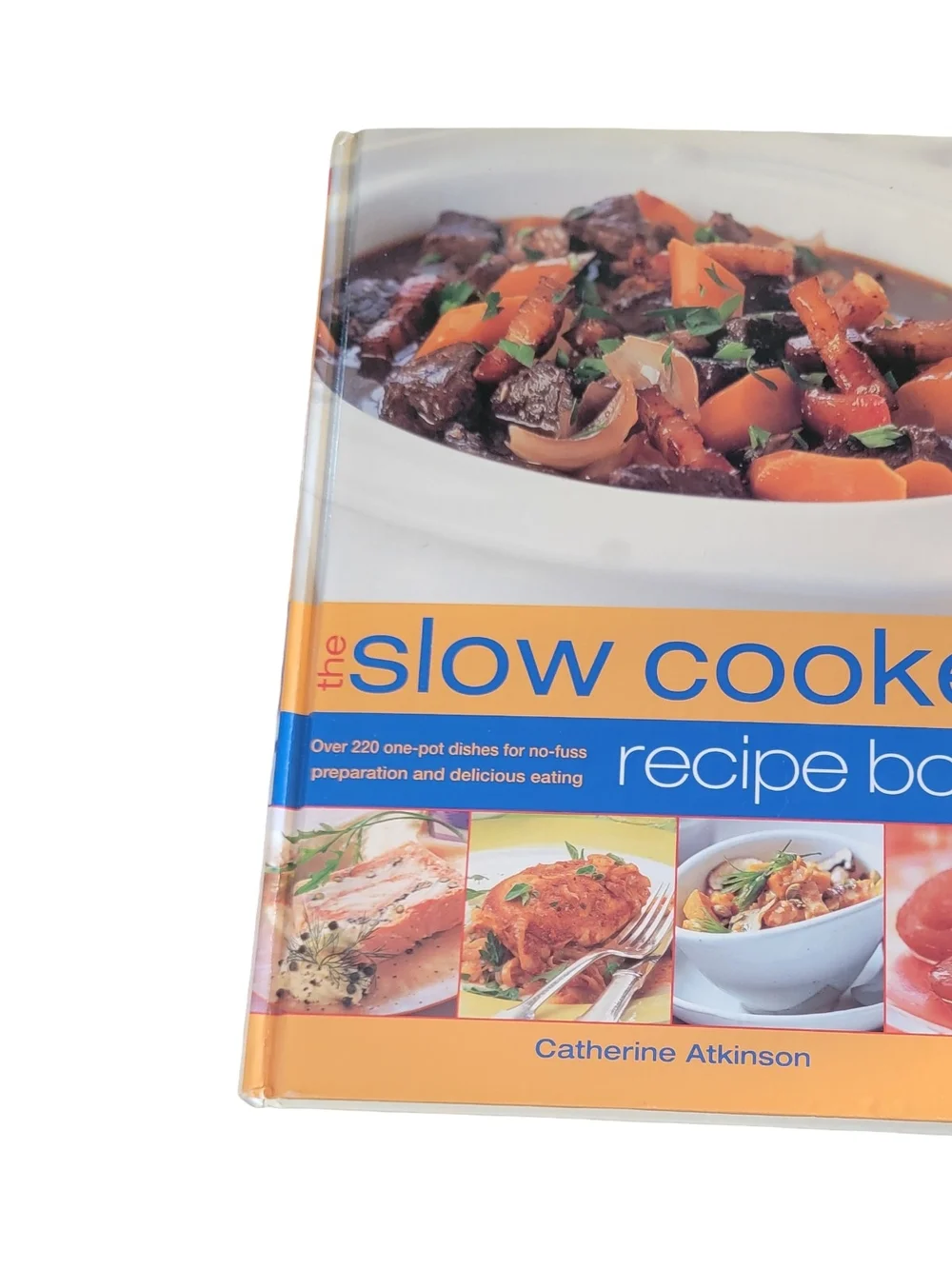 The Slow Cooker Recipe Book by — Orange Cover